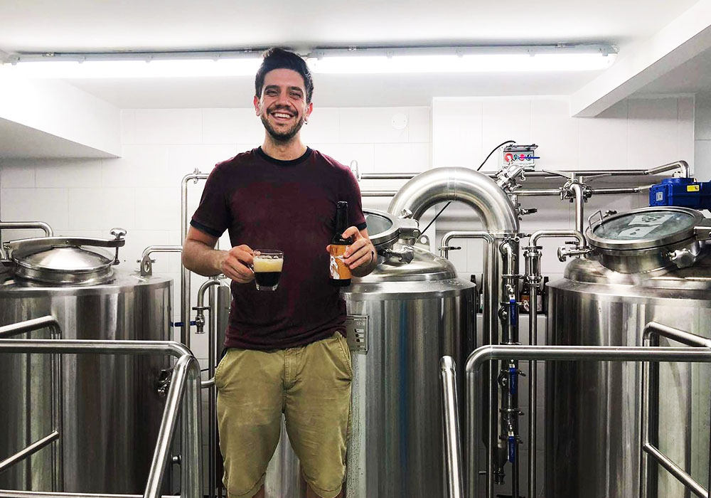 Pivolabs Craft Brewery In Macedonia-500L Brewery Equipment Produced By Tiantai